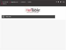 Tablet Screenshot of hottable.com.tr